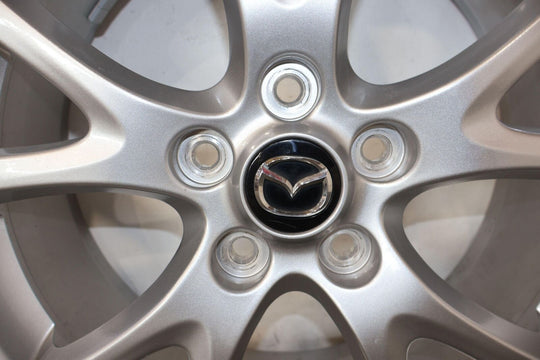 13-15 Mazda Miata NC OEM 17x7 Y Spoke Wheel (Silver) 9965687070 (Face Marks)