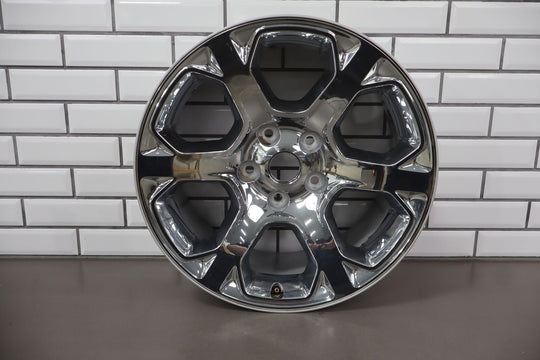 2013-2018 Ram 1500 Laramie 20x9 6 Spoke Chrome Clad Wheel/Rim (WRG) OEM