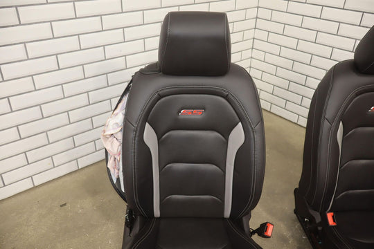 2016-2023 Chevy Camaro Heated/Ventilated Leather Seat Set (Front/Rear) Blown Bag