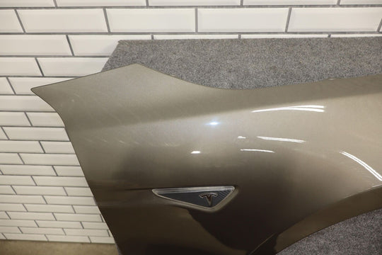 2012-2020 Tesla Model S Passenger Right Fender (Titanium Metallic PPTI)