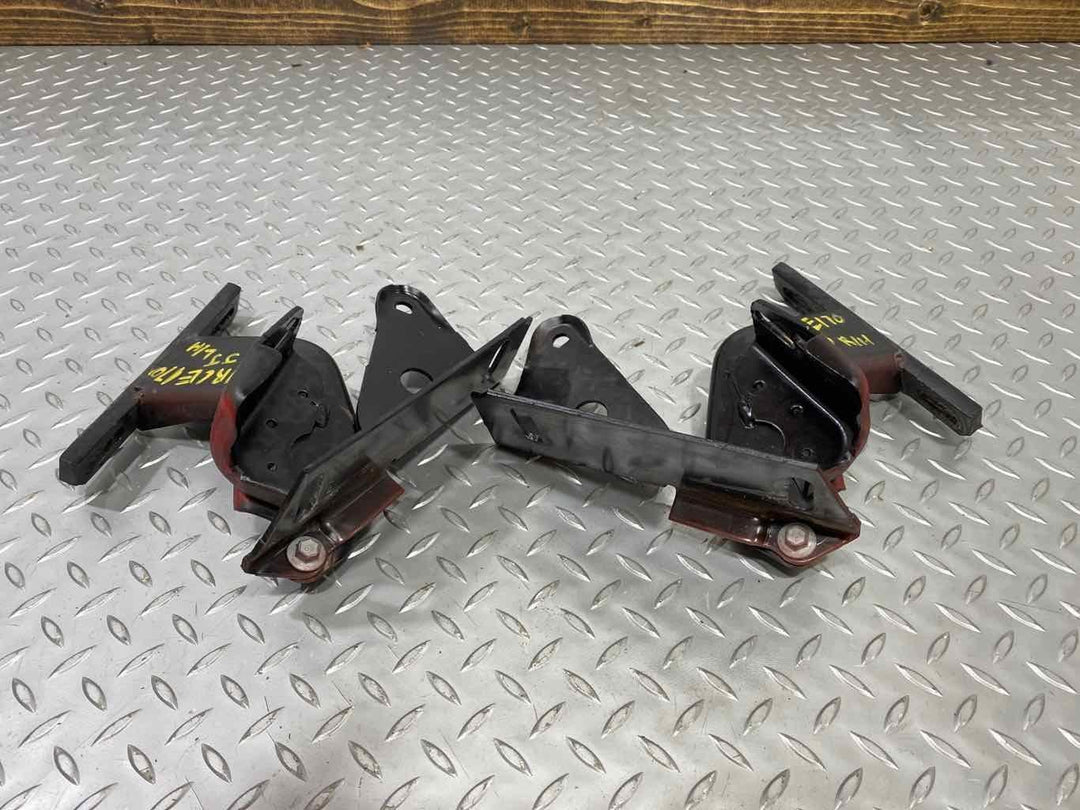 90-96 Chevy C4 Corvette Pair Left & Right Hood Hinges (Black) Tested