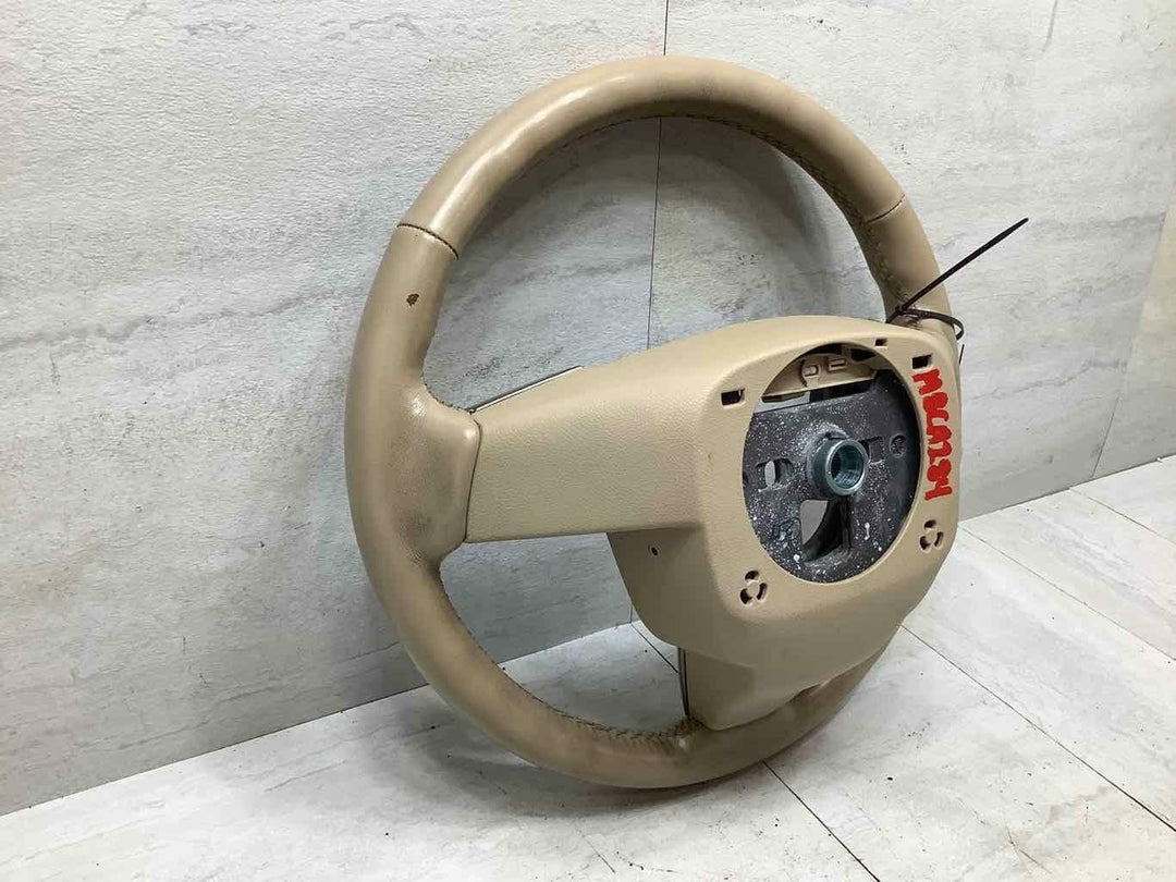 2008 Cadillac XLR Leather Wrapped Steering Wheel LT. Cashmere (31I)