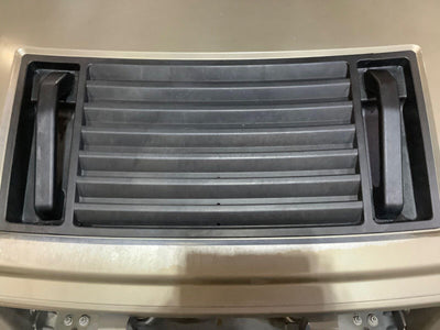 03-07 Hummer H2 OEM BARE Hood W/Cracked Upper Grille (Desert Sand 18U) See Notes