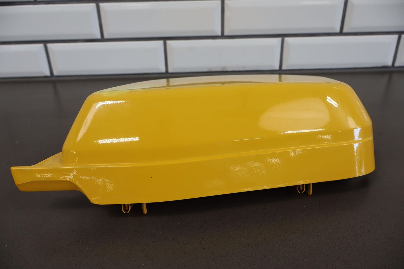 03-09 Hummer H2 Right Passenger Cowl Vent Panel End Cap Yellow 43U