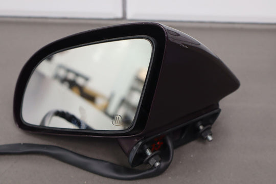 88-96 Chevy C4 Corvette Left Driver Power/Heated Door Mirror (Black Rose 73U)