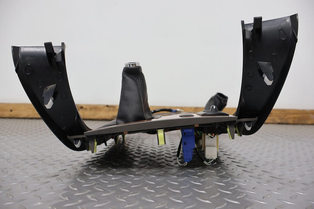 07-09 Lexus GX470 Upper Console Trim W/ 2 Boots & Suspension Switch (Woodgrain)