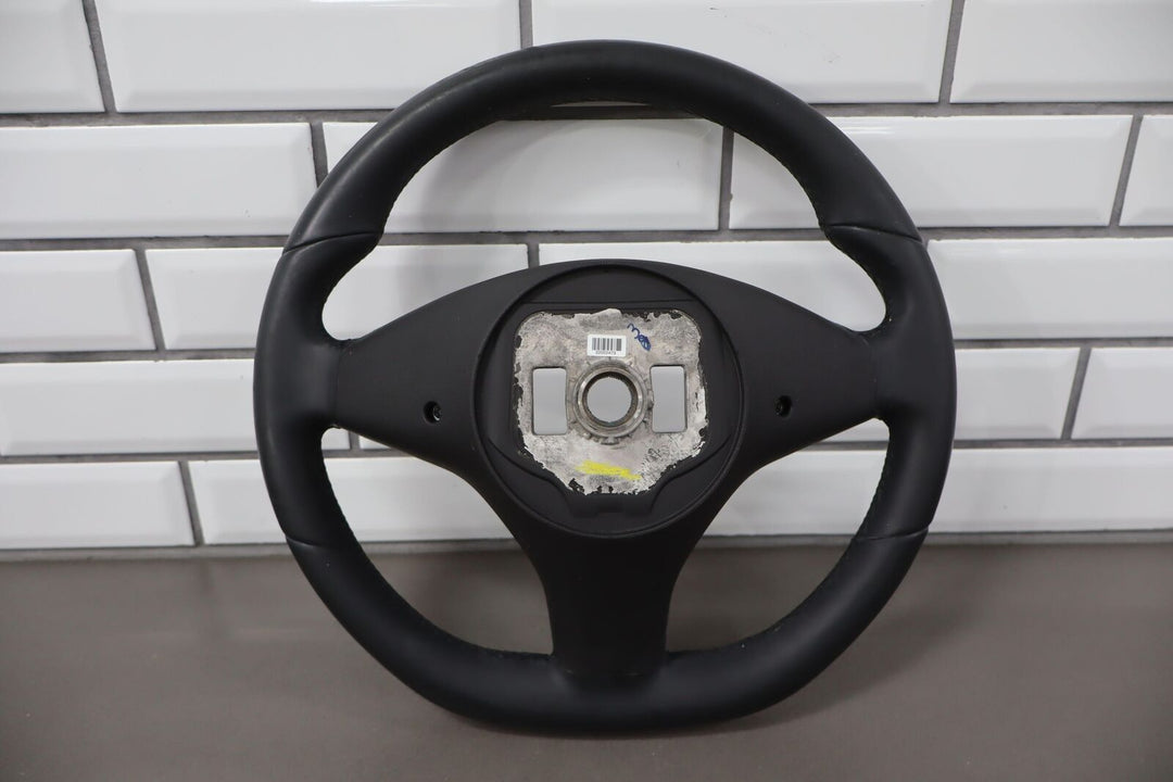 2012-2020 Tesla Model S / X Black Leather Steering Wheel (Non Heated)