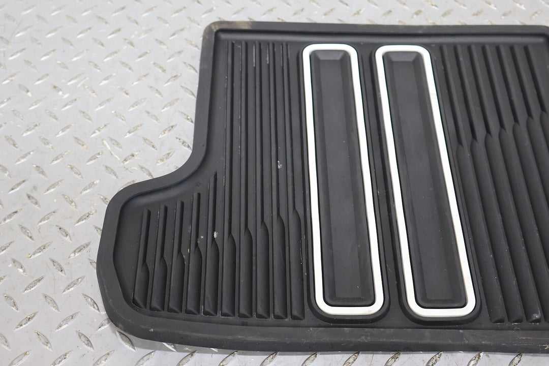 16-20 Chevy Camaro Coupe All Weather Floors Mats Set of 4 (Black/White Accents)