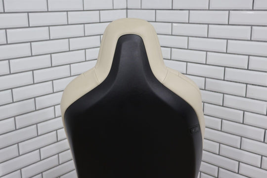 2016-2020 Tesla Model X Rear 2nd Row Right RH Leather Seat (Cream) Blown Bag