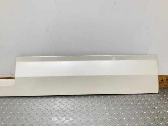 02-06 Cadillac Escalade Rear Exterior Tailgate Moulding (White Diamond 98U)