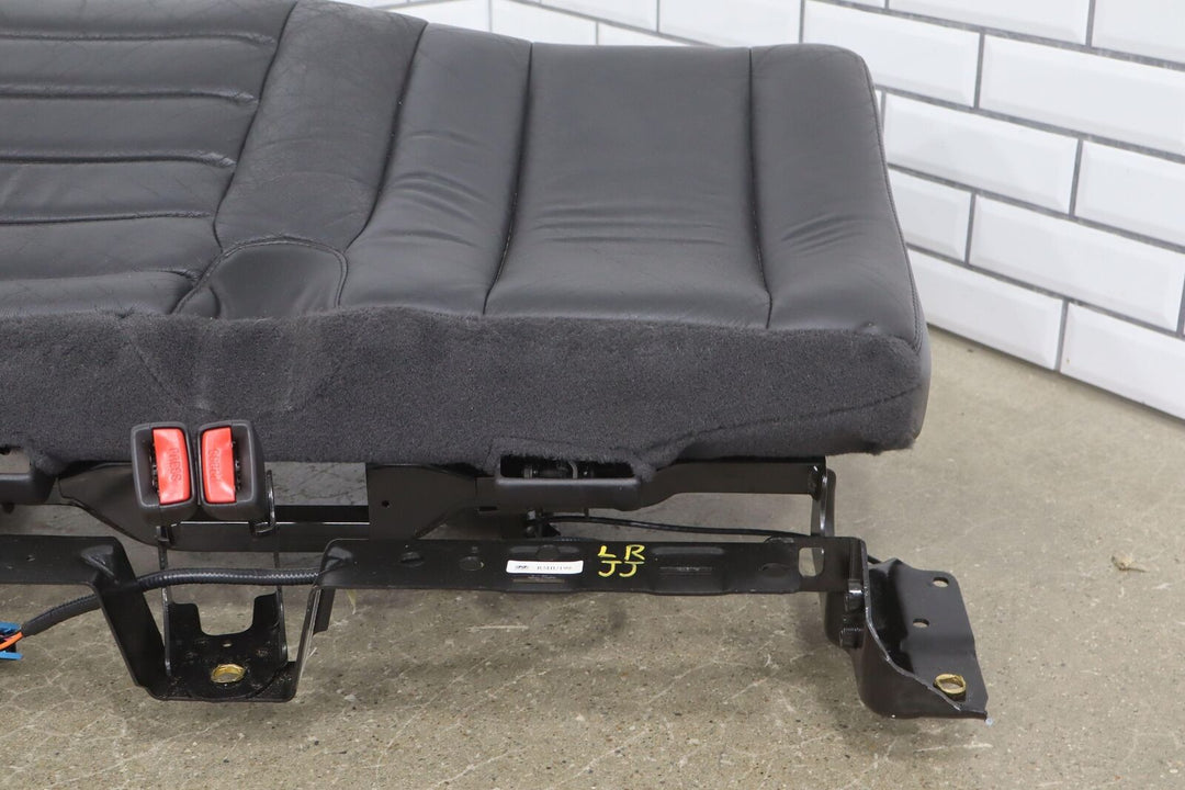 03-07 Hummer H2 SUV Rear 2nd Row Left LH Seat Bottom W/Frame Only Ebony (482)