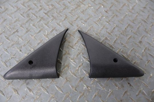 94-96 Chevy Camaro Convertible Pair LH & RH Triangle Mirror Trims (Graphite 122)