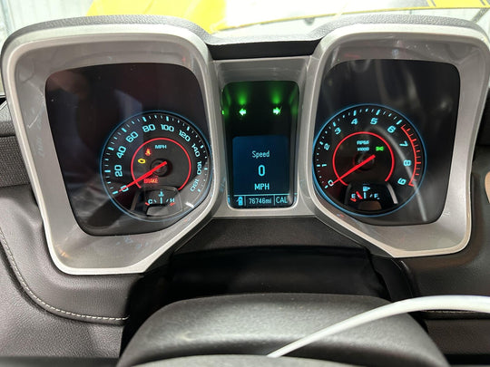 14-15 Chevy Camaro SS 180MPH Speedometer Gauge Cluster (OPT UDC) Tested 76K