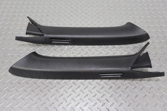 00-03 Honda S2000 AP1 Pair LH & RH Interior A Pillar Trim Panels (Black)