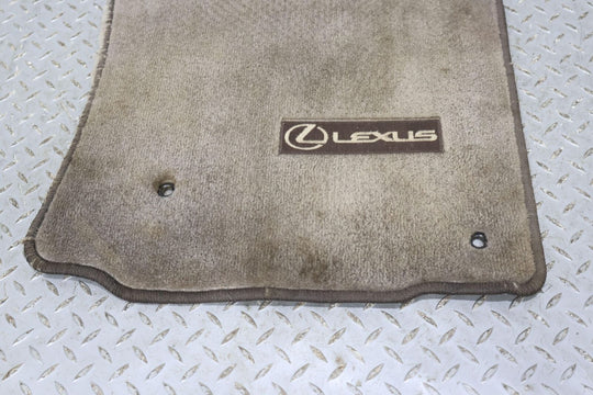 10-13 Lexus GX460 OEM Cloth Floor Mats Set of 5 (Gray) Stained Minor Wear