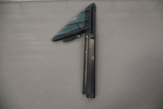 2012-2015 Tesla Model S Front Left LH Vent WIndow Glass w/ Frame (Self Tint)