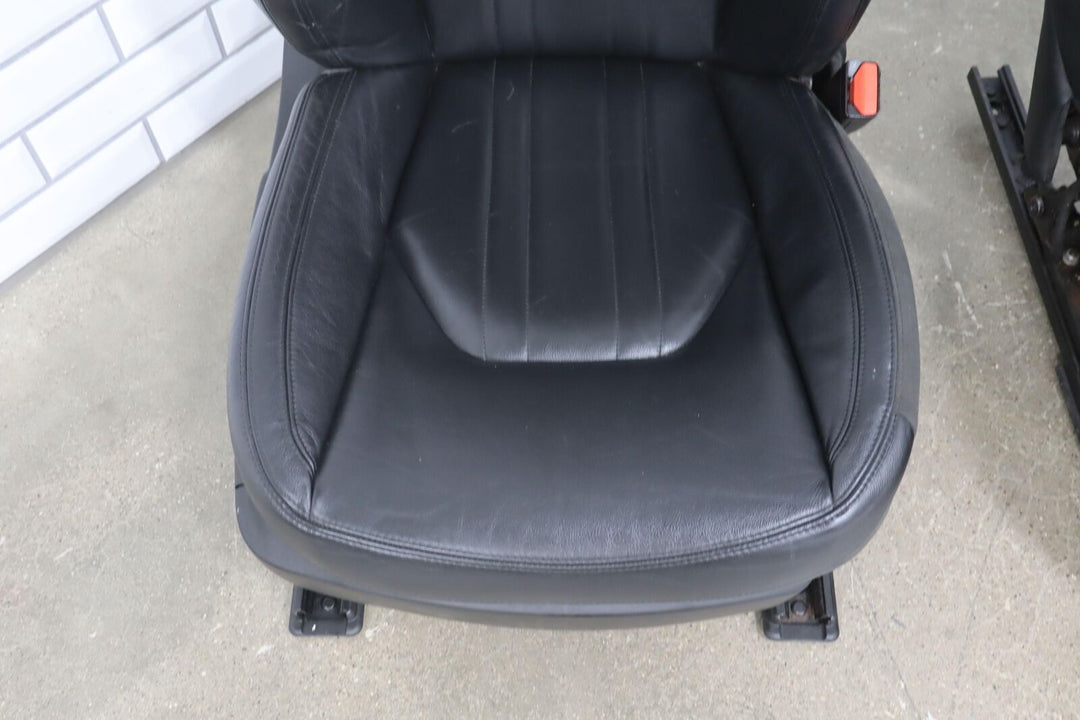 14-17 Maserati Ghibli Leather Power Seat Set Front&Rear (Testa Moro TMT) Tested