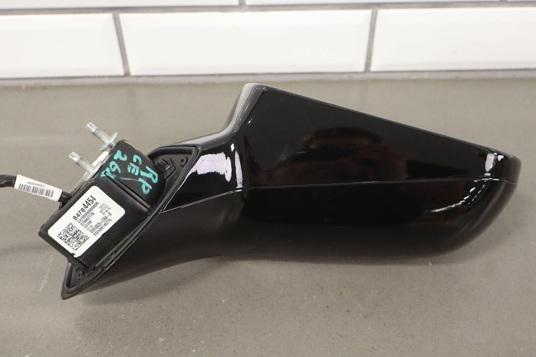 20-23 Chevy Camaro Right Passenger Heated Door Mirror Black OEM 84784454