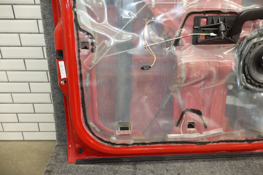 01-07 Chevy GMC Sierra Silverado Crew Cab Left Rear Door (Victory Red 74U)