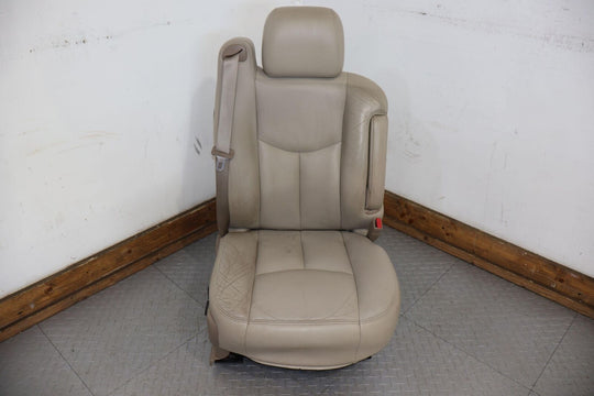 03-06 Silverado/Yukon/Tahoe/Suburban Front Right Leather Bucket Seat-Neutral 522