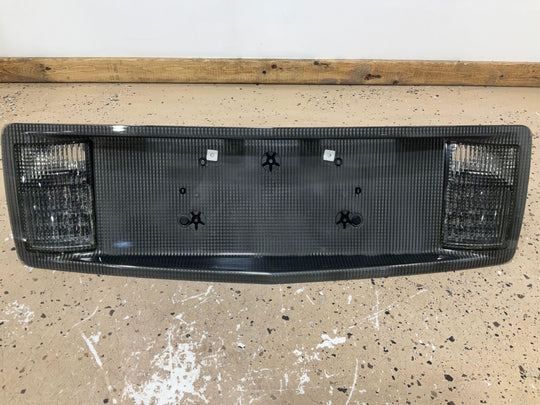 04-09 Cadillac XLR Tail Finish Panel (Faux Carbon Fiber) With Reverse Lights