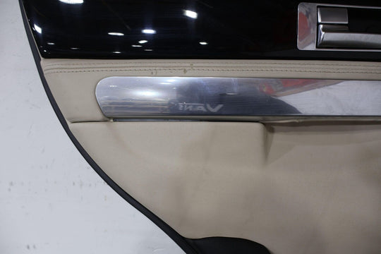 10-13 Land Rover Range Rover Sport Rear Left Door Trim Panel (Ivory/Ocean IOA)