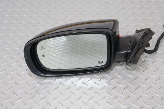 15-20 Dodge Charger Left LH Driver Power Heated Door Mirror (Pitch Black/Red)