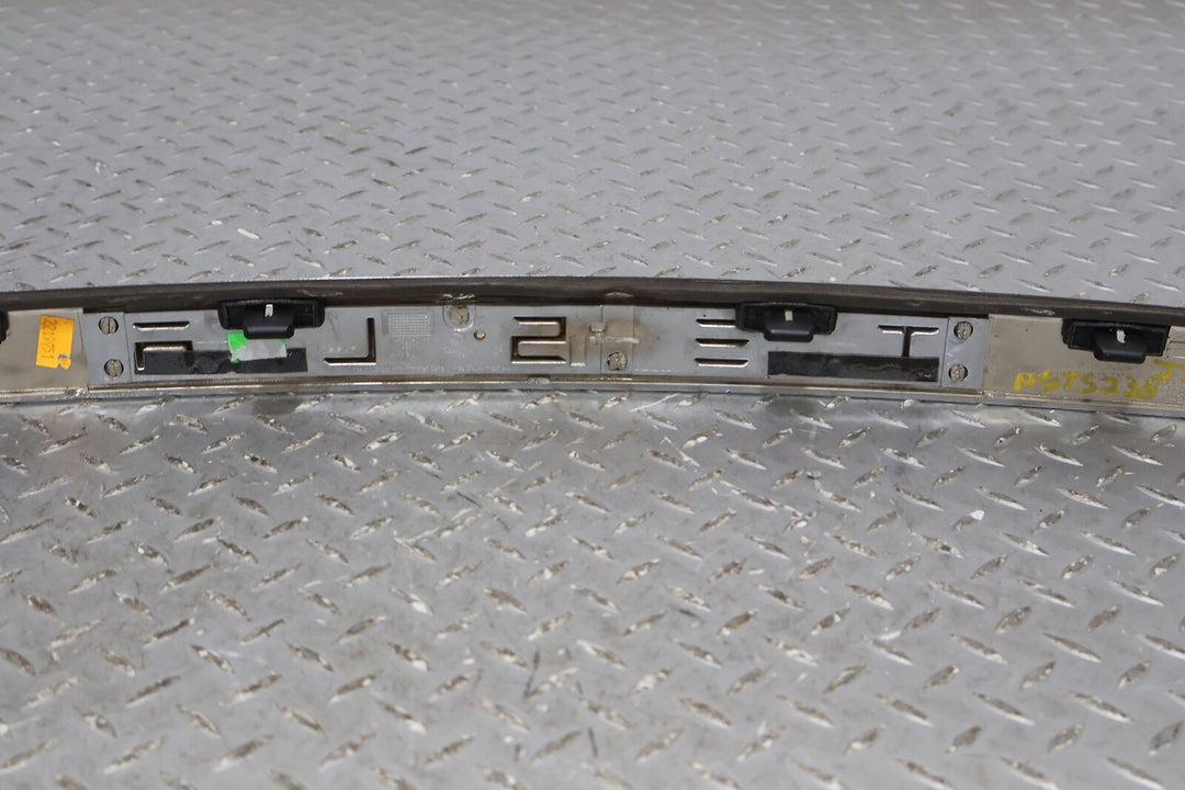 16-20 Tesla Model X Rear OEM Trunk Upper Exterior Chrome Trim (1046920-00-B)