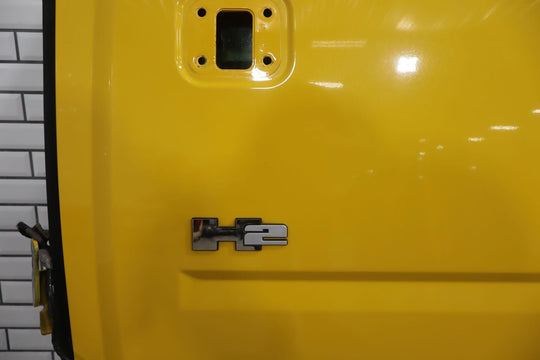 03-09 Hummer H2 Front Left Driver Door Yellow (43U) W/Window *See Photos*