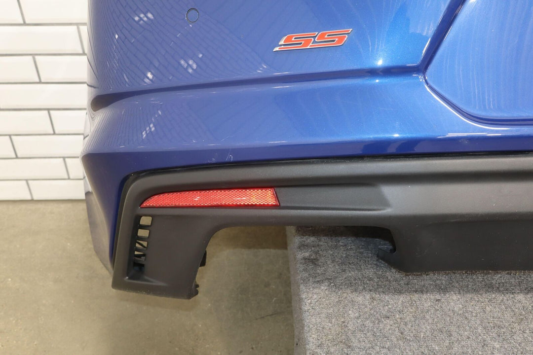 19-23 Chevy Camaro SS Park Assist Rear Bumper (Riverside Blue GKK)