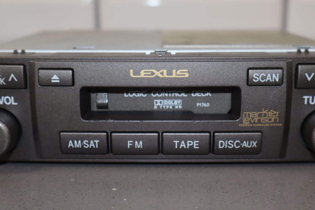 07-09 Lexus GX470 Dash Mounted AM-FM-CD-Cassette Player OEM ID P1760