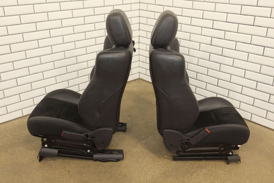 2008-2010 Dodge Challenger SRT-8 88k Leather/Suede Seat Set (Front/Rear)