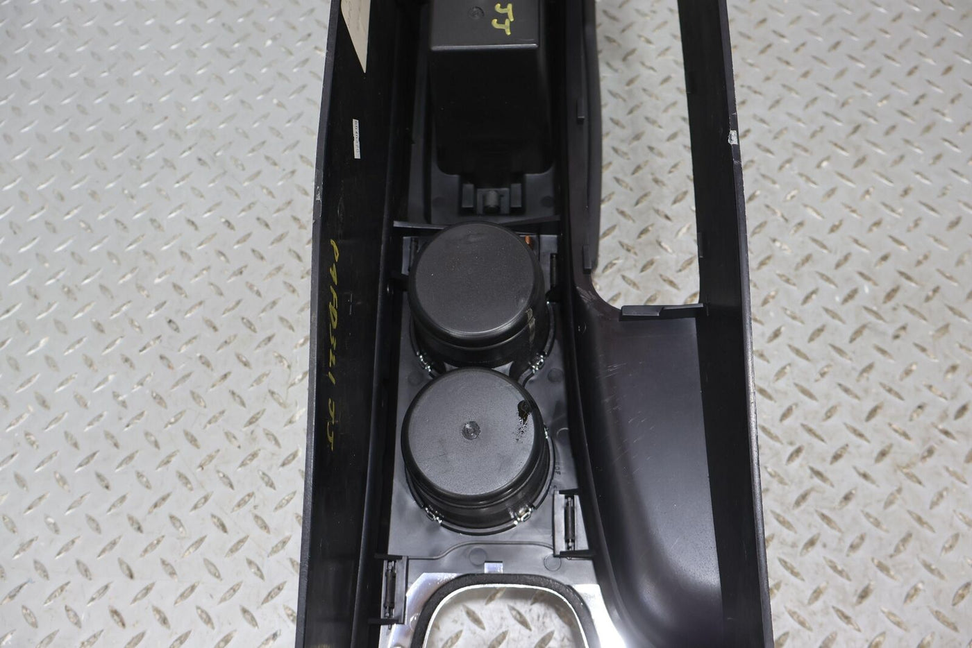 02-05 Ford Thunderbird Center Floor Console W/ Lid (Black BW) Lt. Wear