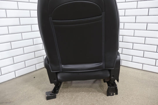 12-17 Fiat 500 Abarth Coupe Front Right Leather Bucket Seat (Black/Red Stitch)