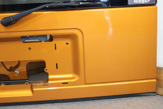 03-09 Hummer H2 Rear Hatch / Lid W/ Glass (Fusion Orange 55U) See Notes