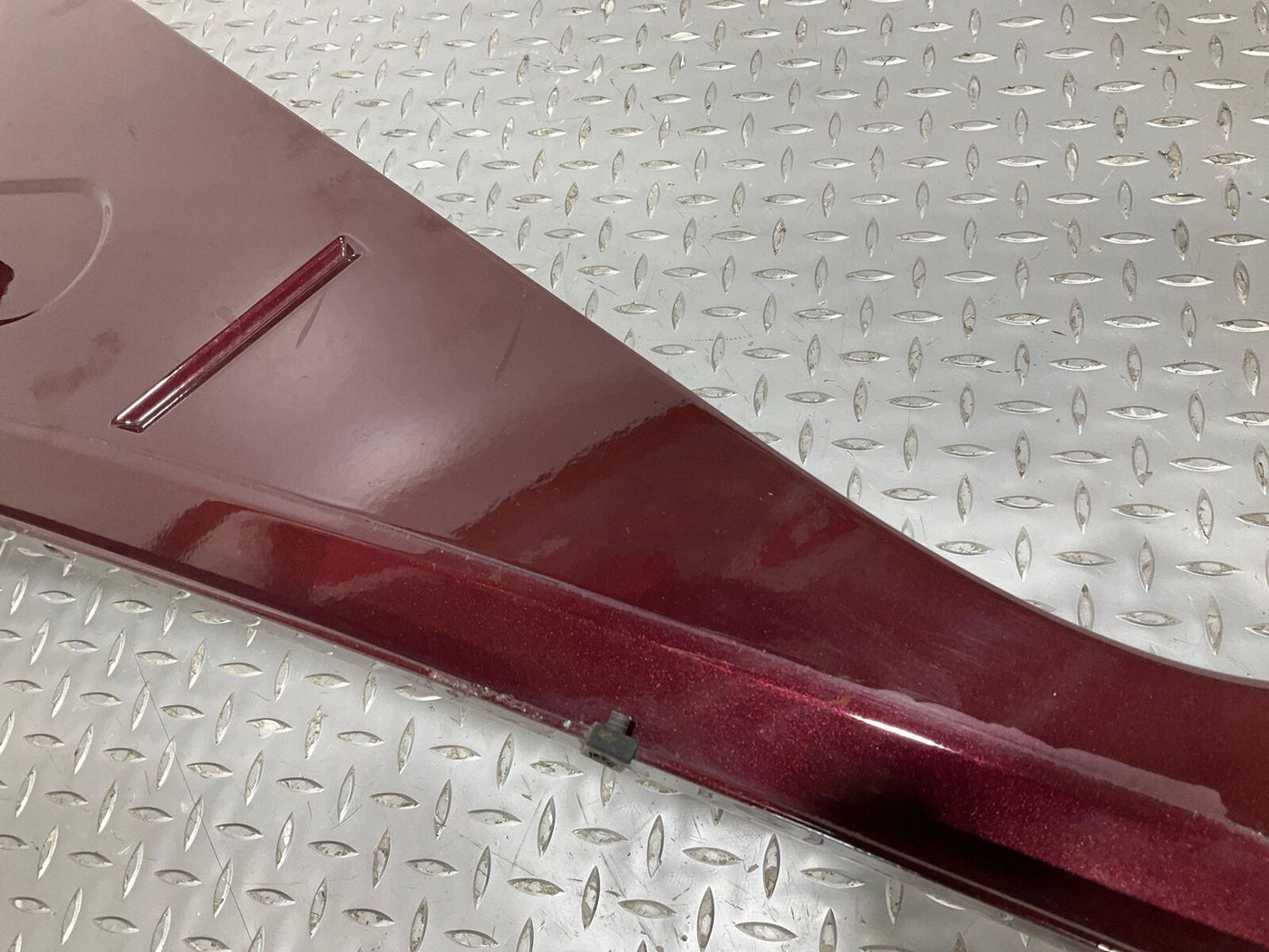 03-09 Hummer H2 Driver Left LH Front BARE Fender (Twilight Maroon Metallic 49U)