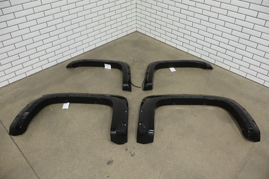 2007-2013 Chevy Silverado Rocky Ridge Painted Fender Flare Set (Black 41U)