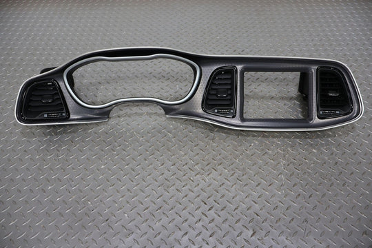 17-19 Dodge Challenger Scat Pack Speedometer & Radio Trim Bezel OEM