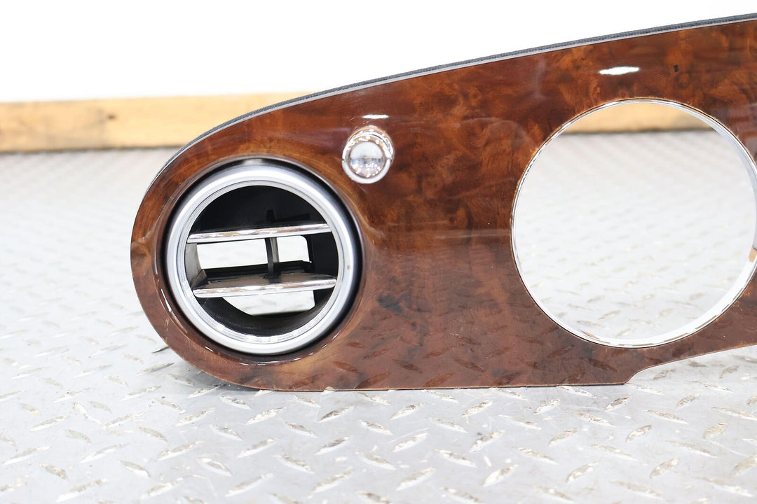 03-10 Bentley Continental GTC GT Speedometer Trim Bezel (Woodgrain) See Notes