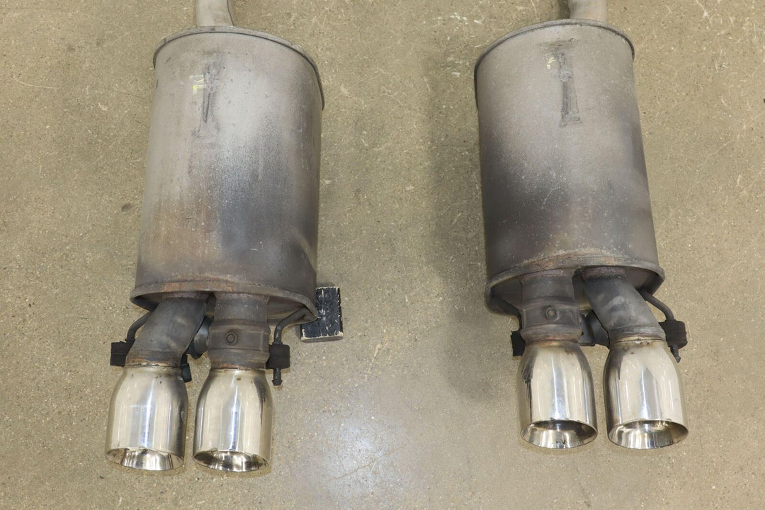 05-08 Chevy C6 Corvette OEM Pair Left & Right NPP Exhaust Mufflers 94K Miles