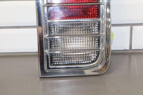 05-09 Hummer H2 SUV OEM LH&RH Tail Lights W/ Aftermarket Chrome Grille Covers