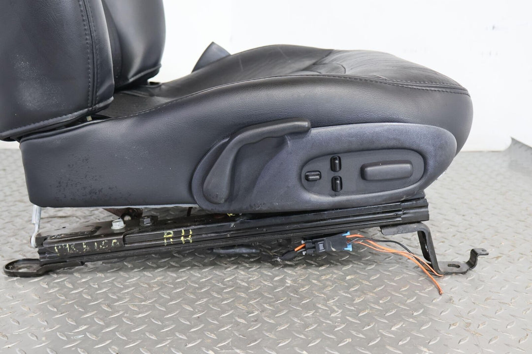 99-04 Chevy C5 Corvette Right Passenger Leather Power Seat (Black) Tested Damage