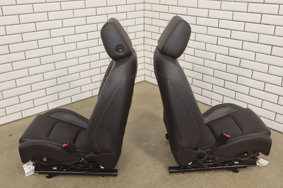 2016-2023 Chevy Camaro Heated/Ventilated Leather Seat Set (Front/Rear) Blown Bag