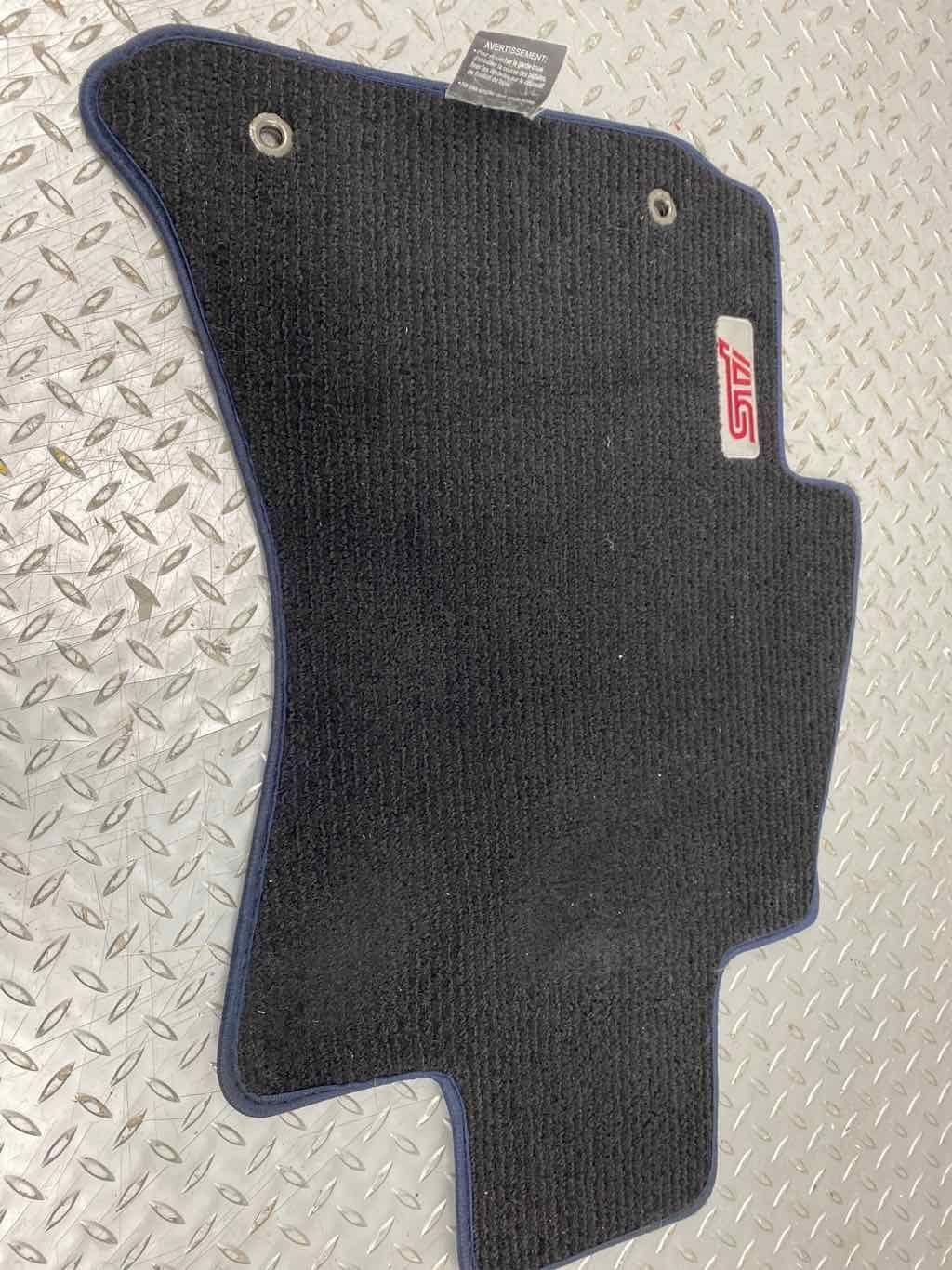 15-20 Subaru WRX STI Set Of 4 OEM Cloth Floor Mats (Black&Blue Trim) See Notes