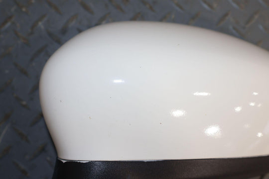 12-17 Fiat 500 Abarth Left LH Power Door Mirror (Bianco White PW3) Tested