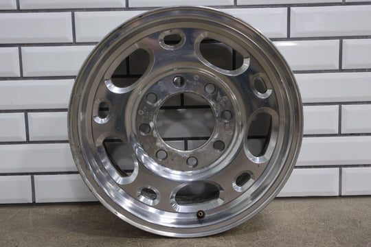 99-06 GMC Sierra Silverado 2500 16x6.5 Aluminum 8 Lug Wheels W/ Caps Set of 4