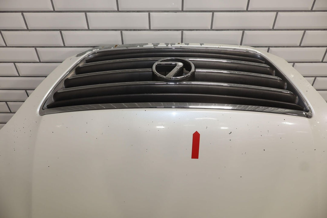 03-09 Lexus GX470 OEM Hood W/Grille Blizzard White (070) *Dented-See Photos*