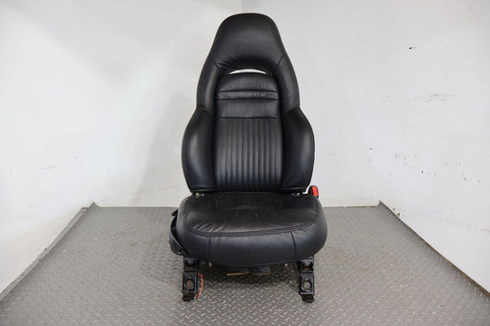 99-04 Chevy C5 Corvette Right Passenger Leather Power Seat (Black) Tested Damage