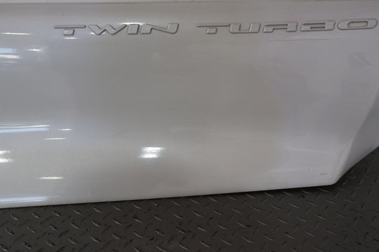 91-99 Dodge Stealth R/T Turbo Right Door Moulding (White Pearl W75) Broken Studs