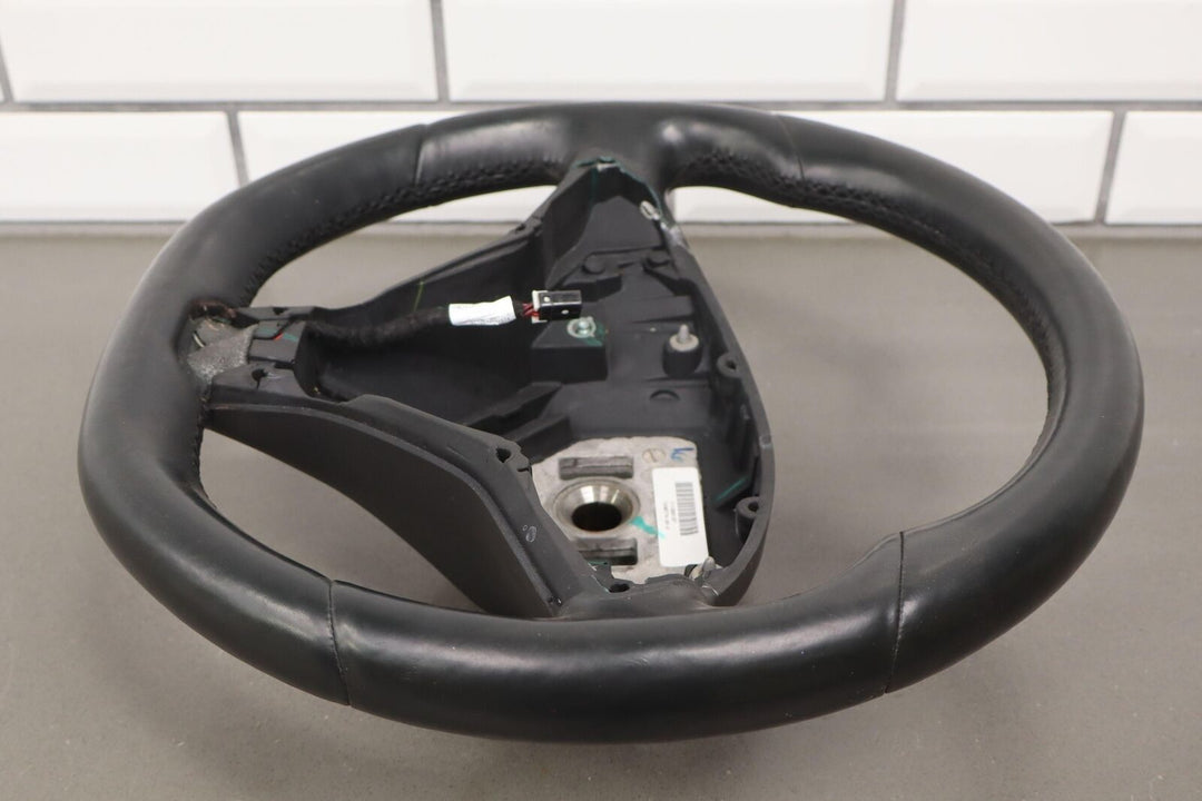 2012-2020 Tesla Model S / X Black Leather Heated Steering Wheel OEM